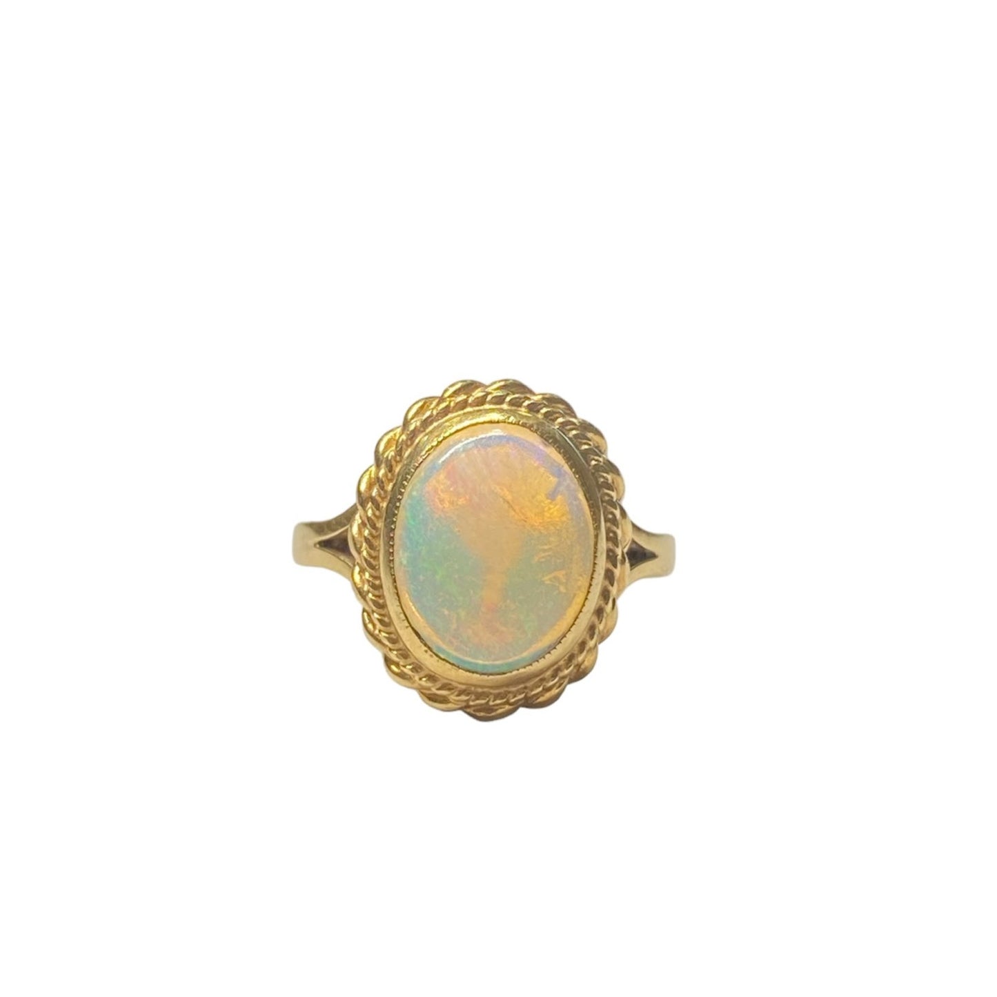 1970s Opal Single Stone