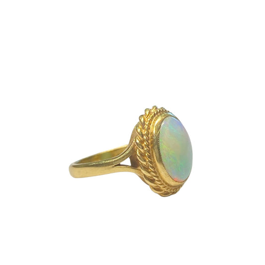 1970s Opal Single Stone